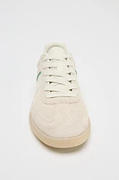 CONTRAST SNEAKERS
