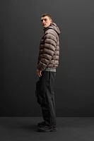 HOODED DOWN JACKET