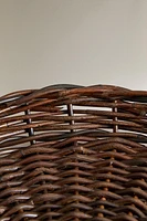 ROUND THICK RATTAN BASKET