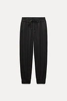 CUFFED HEM JOGGING PANTS