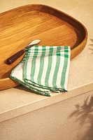 SET OF DYED COTTON CHECK NAPKINS (SET OF 2)