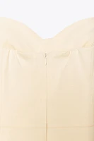STRAPLESS MINI DRESS