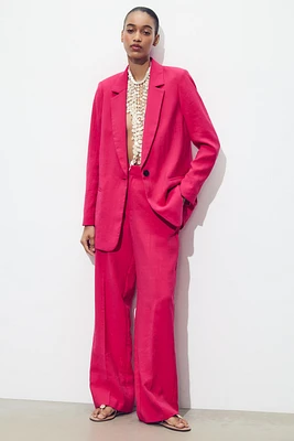 BLAZER EFFET PLISSÉ