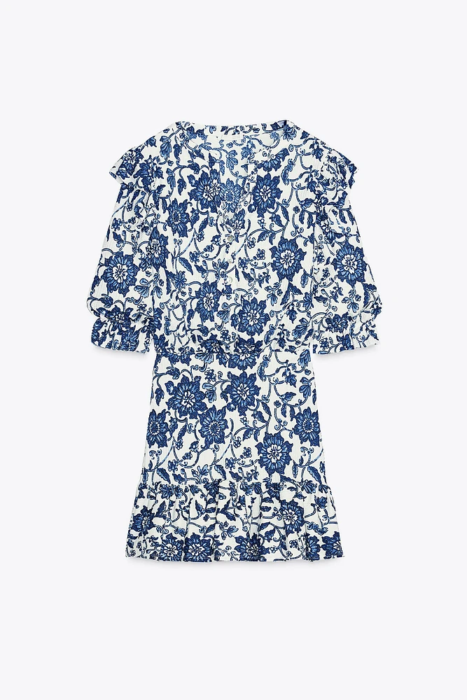 FLORAL PRINT DRESS