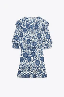 FLORAL PRINT DRESS