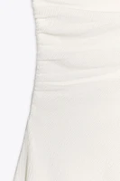 HAUT BUSTIER À TEXTURE