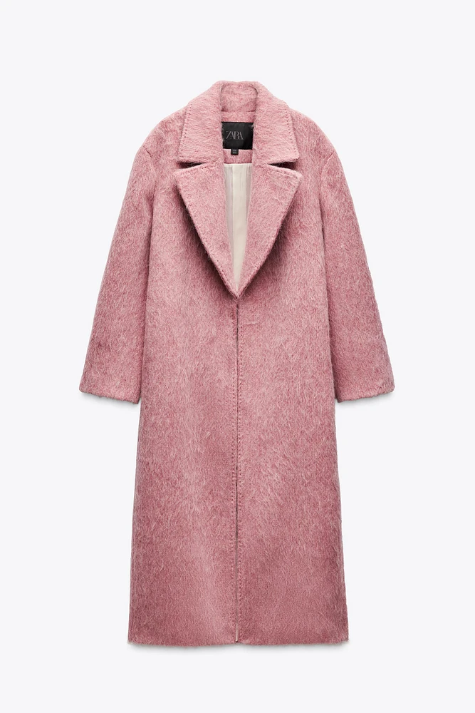 WOOL BLEND OVERSIZE COAT ZW COLLECTION