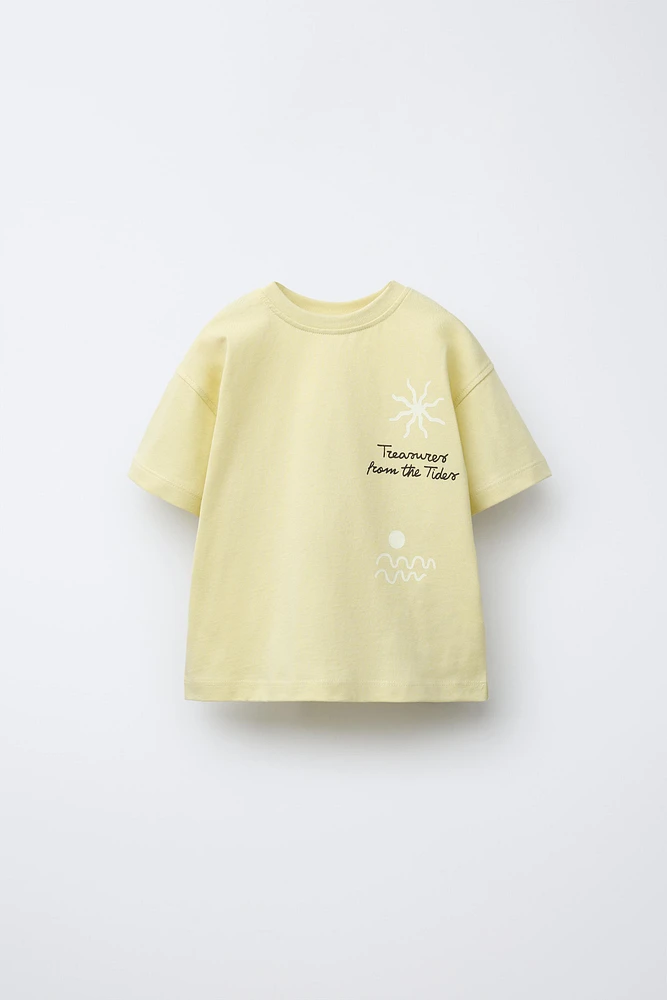 SHELL PRINT T-SHIRT
