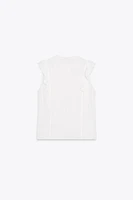 RUFFLED ROMANTIC BLOUSE