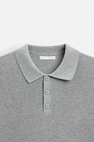 PEARL KNIT POLO SHIRT