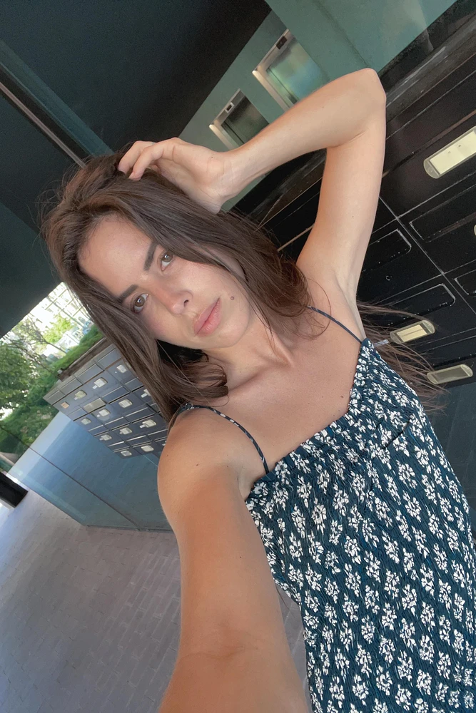 ROBE COURTE IMPRIMÉE NID D'ABEILLE