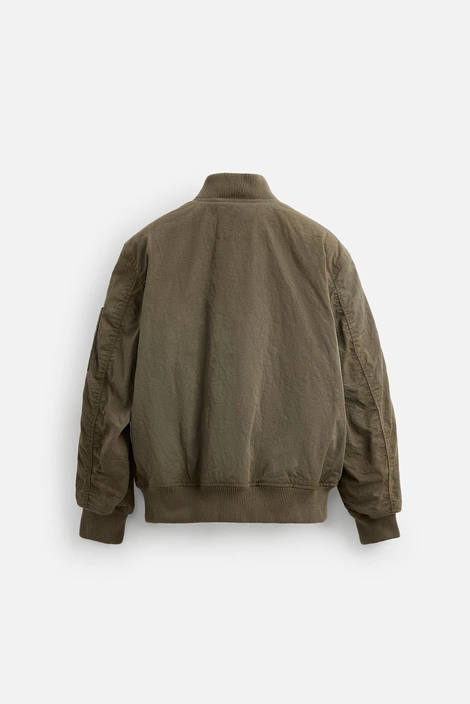 BLOUSON BOMBER MATELASSÉ