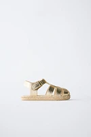 JUTE FISHERMAN SANDALS