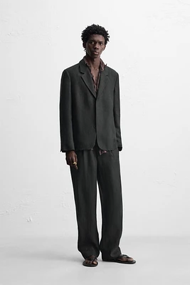 BLAZER DE COSTUME 100 % LIN