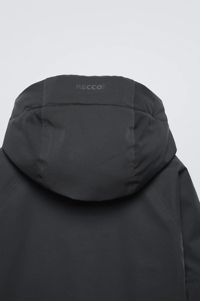 WATER REPELLENT AND WINDPROOF RECCO® SYSTEM POUCH POCKET JACKET SKI COLLECTION