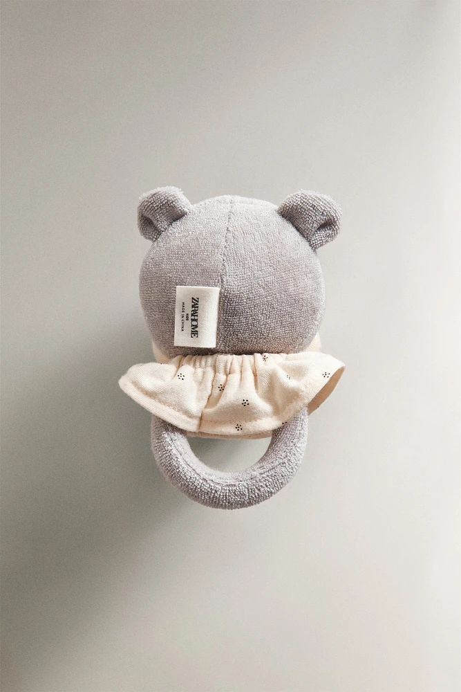 PELUCHE ENFANT HOCHET HIPPOPOTAME