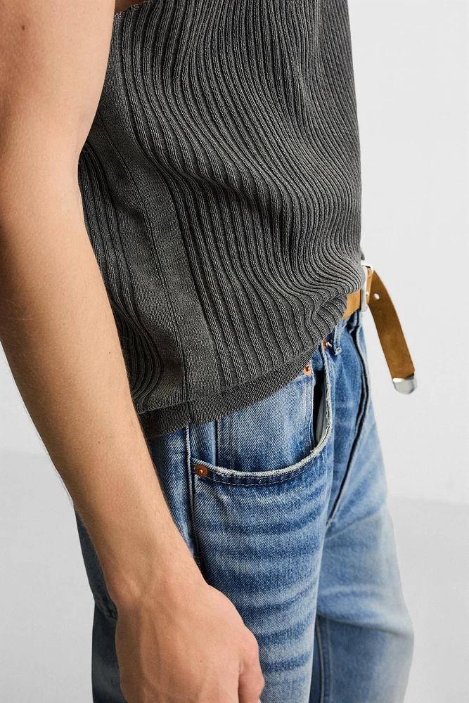 RIBBED KNIT TANK