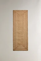 RECTANGULAR JUTE AREA RUG