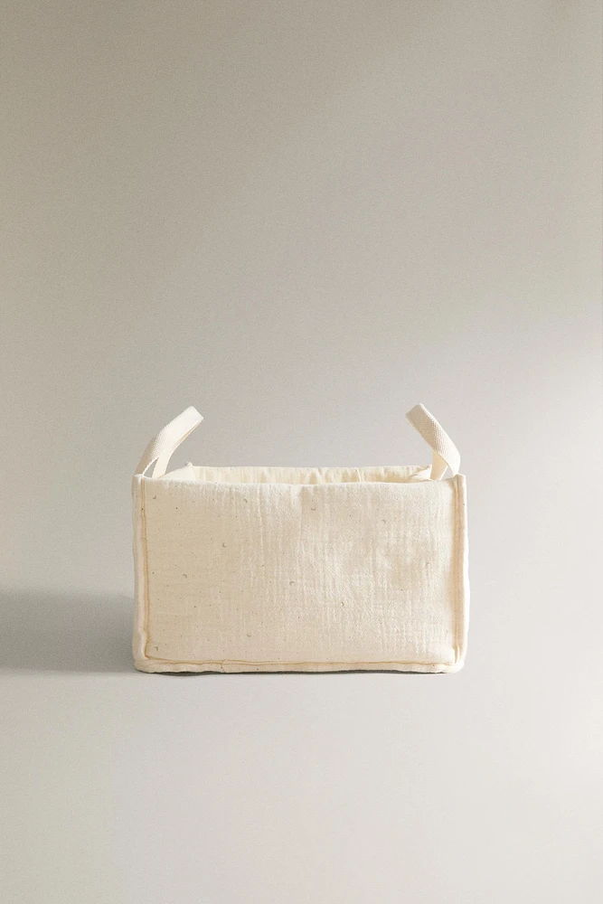 CHILDREN’S MOON TABLE ORGANIZER WITH HANDLES