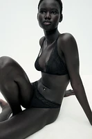 VISCOSE LACE THONG