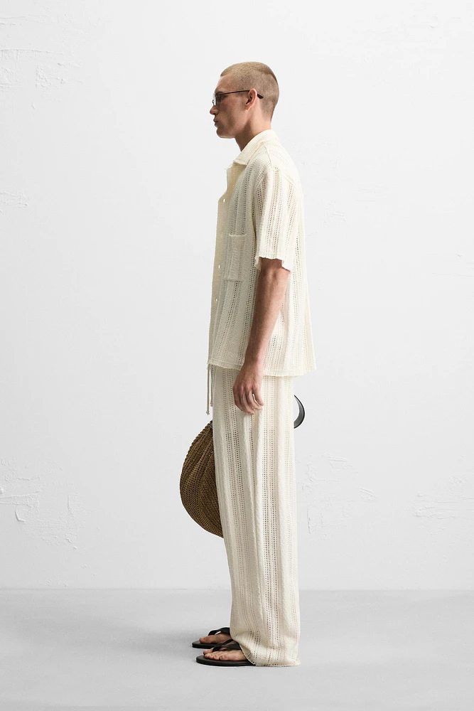 OPEN WEAVE SHIRT