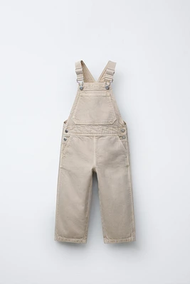 LONG TWILL OVERALLS