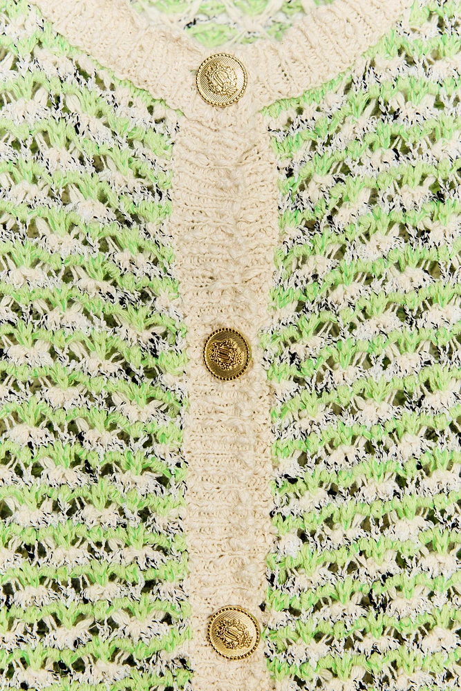 TOP EN MAILLE TEXTURÉE