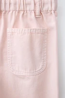 PANTALON FLUIDE À JAMBES LARGES