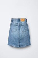 DENIM MIDI SKIRT