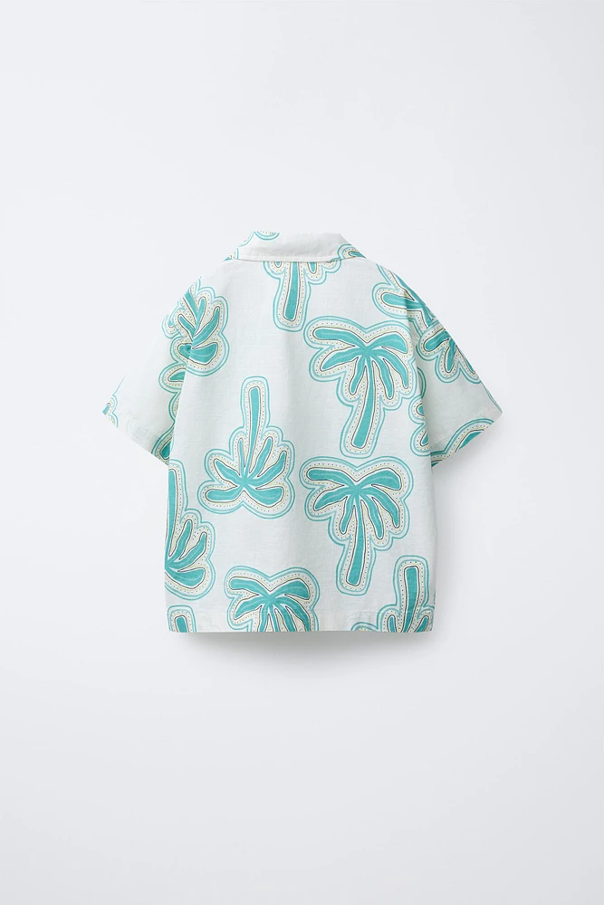 CHEMISE PALMIERS