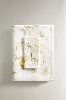 NAPPE COTON JACQUARD POIRES