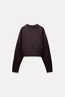 SOFT KNIT SHORT SWEATER