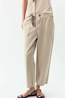 PANTALON TAILLE ÉLASTIQUE
