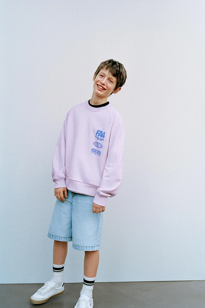 PRINTED SWEATSHIRT