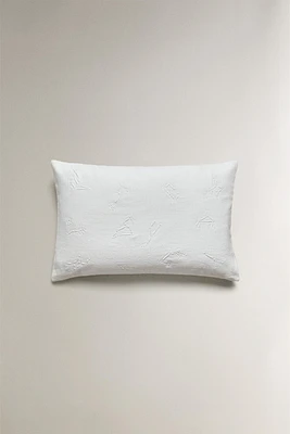 HOUSSE DE COUSSIN BRODERIES