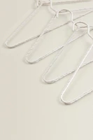 CINTRE BEIGE COTON ET LIN (LOT DE 4)