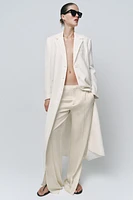 ZW COLLECTION LINEN FROCK COAT
