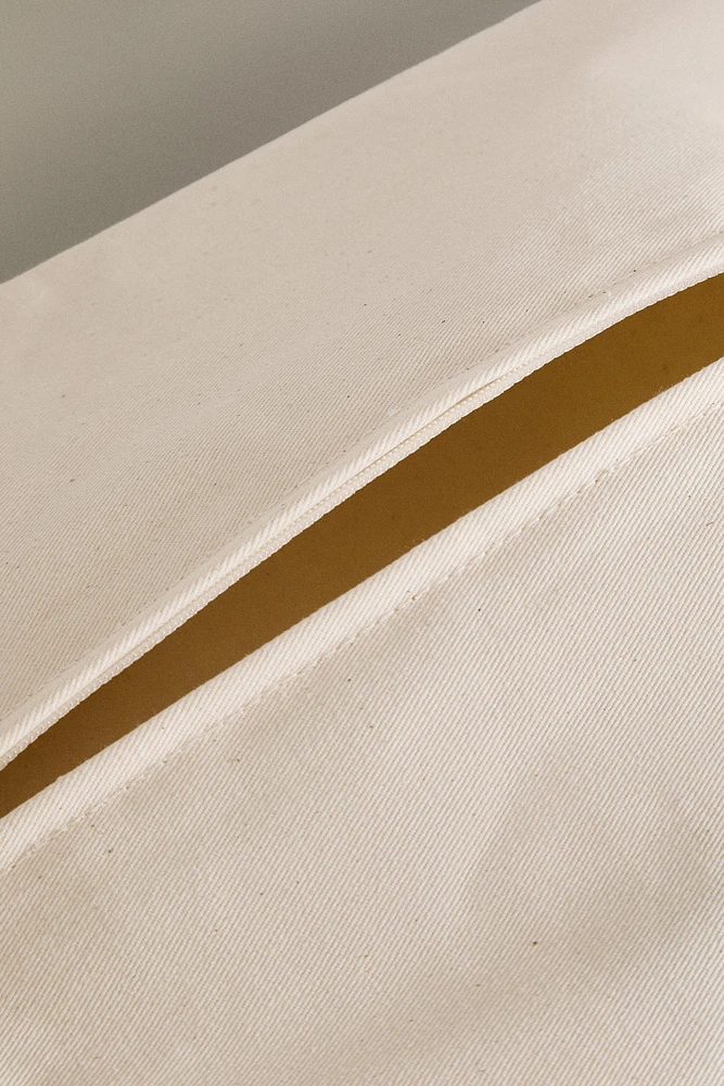 COTTON BAG WITH WATER-REPELLENT LINING