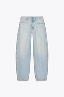 MINI BALLOON MID-RISE TRF JEANS