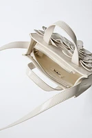 SAC BANDOULIÈRE FLEURS 3D