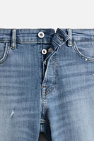 RIPPED SKINNY FIT JEANS