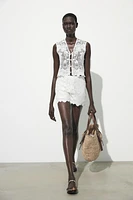 EMBROIDERED SHORTS