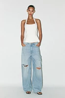 TOP HALTER LACETS
