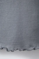 CROCHET COLLAR T-SHIRT