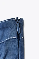 JUPE-CULOTTE CROISÉE CEINTURE