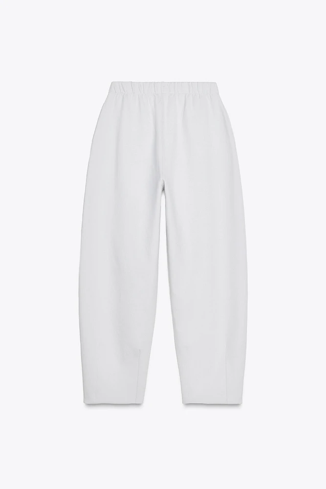 PANTALON COCOON INTERLOCK