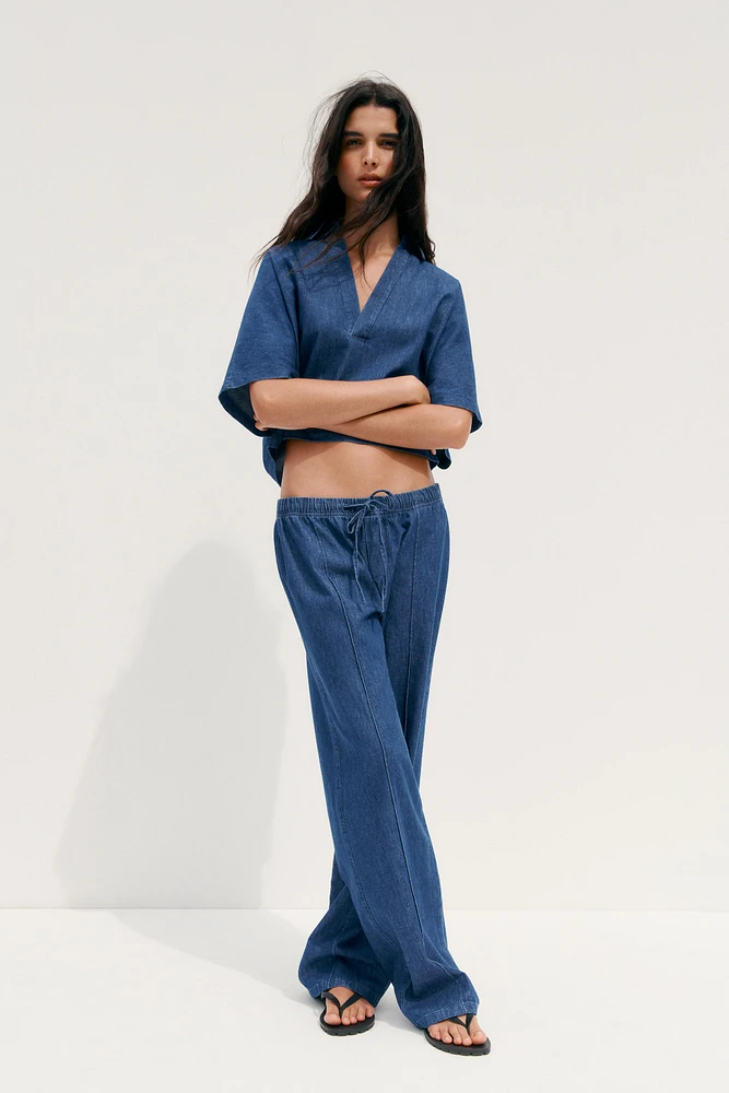 CHEMISE EN JEAN TRF