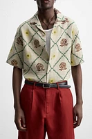 CHEMISE JACQUARD LOSANGES
