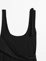 Robe fluide avec nœud - Limited Edition