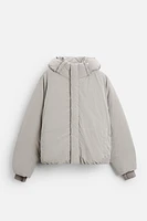 REMOVABLE HOOD JACKET